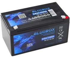 Lean Cars BLUEBOX Akumuliatorius Żelowy VRLA AGM 24V10Ah Do Auta Na Akumuliatorius