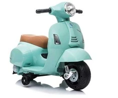 Lean Cars Elektrinis motoroleris vaikams Vespa GTS 300 Mini, turkio spalvos
