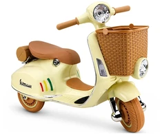 Lean Cars Elektrinis motoroleris Vespa XW-03 smėlio spalvos