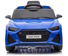 Lean Cars Elektrinis automobilis Audi RS6 BRD-2118 mėlynas