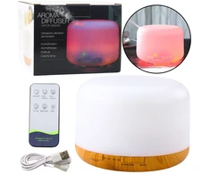 Lean Oro drėkintuvas su aromaterapija ir LED apšvietimu, 300 ml