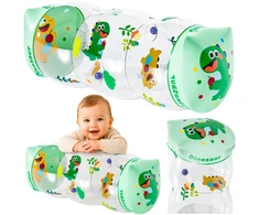 Lean Toys Inflatable Roller for Crawling for Toddlers Dinosaur 51 x 22cm