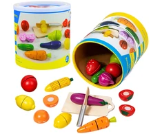 Lean Toys Vaisių ir daržovių pjaustymo rinkinys 13 vnt.