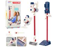 Lean Toys Vaikiškas vertikalus dulkių siurblys su priedais