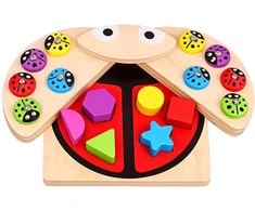 Dėlionė Lean Toys Boružėlės rūšiavimo žaidimas