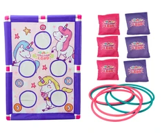 Arkadinis taiklumo žaidimas Lean Toys Lankų mėtymas