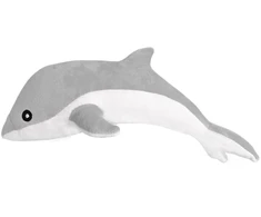 Lean Toys Pliušinis žaislas - pilkas delfinas, 70 cm