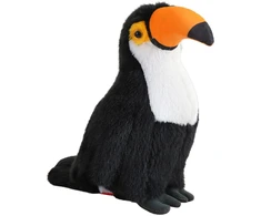 Lean Toys Pliušinis žaislas - tukanas, 20 cm