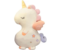 Lean Toys Pliušinis žaislas - vienaragis, 50 cm