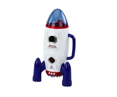 Lean Toys Kosminis Raketos Žaislas su Šviesomis ir Garsais