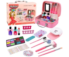 Lean Toys Kosmetinė rožinė 20 vnt.