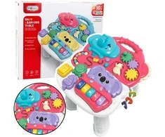 Lean Toys Edukacinis interaktyvus muzikinis stalas vaikams