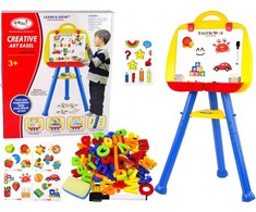 Lean Toys Magnetinis stovimos lentos žymeklis, mėlynas