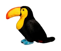 Lean Toys Pliušinis žaislas - tukanas, 25 cm
