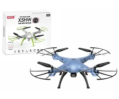 Zdalnie RC dronas SYMA X5HW mėlynas
