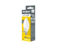 Lampa Rebel LED žvakinė lempa 8W, E14, 4000K, 230V