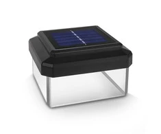 GreenBlue GB128 LED tvoros stulpo saulės lempa 100*100 su prieblandos jutikliu