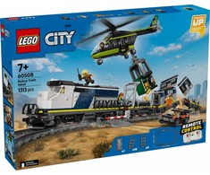 LEGO® Bricks City Policijos traukinio apiplėšimas 60508