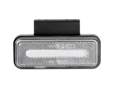 Gabaritinis LED žibintas AMiO OM-02-W, stačiakampis, baltas