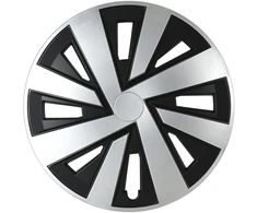 Leoplast Kołpak automobilinis pluton 15" cali sidabrinė ir-juoda