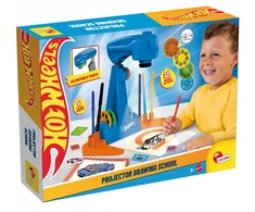 Lisciani Rinkinys szkoła rysowania su projektorem - hot wheels