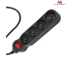 MACLEAN MCE182 Maclean MCE182 Power Strip 4 lizdas su jungikliu 5 m laidas