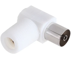 Gniazdo Lizdas HQ Cabletech kampinis TV antenos lizdas