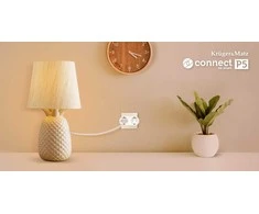 Dvigubas WiFi lizdas Kruger &amp; Matz Connect P5 Tuya