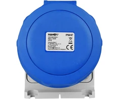 Lizdas wodoszczelne combo natynkowe 32a; ip67; hand pro