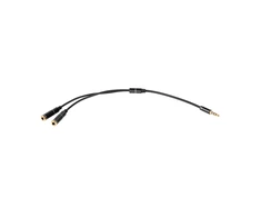 LP Oem Adapteris 2xAUX - AUX 3.5mm 0.2m
