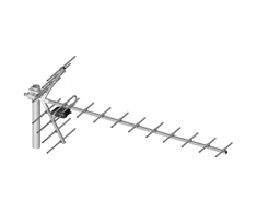 Lauko TV antena kryptinė tv antena 21-60 "yaga" 19 elementų kampo sim.