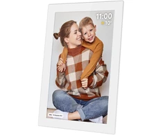 Kruger &amp; Matz skaitmeninis nuotraukų rėmelis FRAMEO Wi-Fi 10.1" baltas