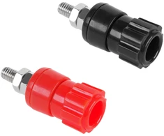 Gniazdo Banan lizdų komplektas 2vnt 16mm