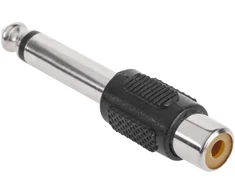 Złącze 6.3 lizdas MONO-GN.RCA jungtis