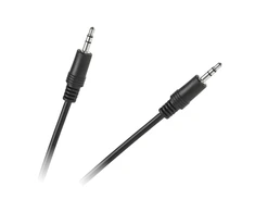 Oem Kabelis AUX - AUX 3.5mm 1.5m Juodas