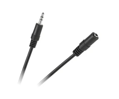 Oem Kabelis AUX - AUX 3.5mm 5m Juodas