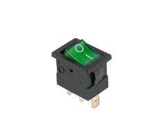 Złącze Oem Klavišinis jungiklis MK1011 15A 12V žalias