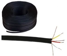 Gembird Oem 3 x RCA laidas, Juodas