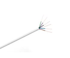 5526# Oem Signalizacijos kabelis YDTY 6-branduolių 0.5mm - baltas - 100m