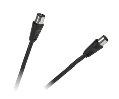 Oem TV - VIDEO kabelis, juodas, 1.8 m
