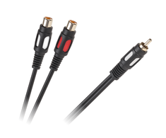 LP Oem Kabelis 1RCA-2 RCA lizdai 25cm