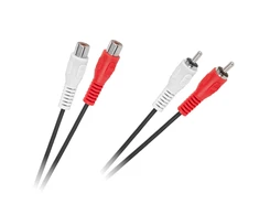 Oem Kabelis 2 x RCA kištukas - 2 x RCA lizdas 5 m