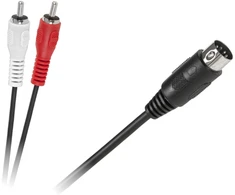 LP Oem DIN-2 x RCA kabelis 1.2 m