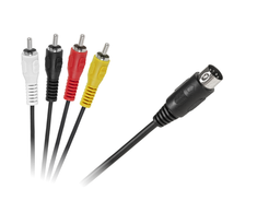 Inne Oem DIN-4 x RCA kabelis 1.8 m