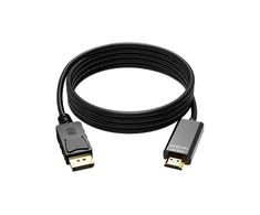DISPLAYPORT - HDMI 4K kabelis 1,8 m