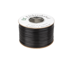 Elektrokabel Garsiakalbio kabelis SMYp 2 x 0.35 mm juodas 200 m