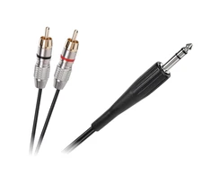 LP Oem Kabelis 2xRCA - AUX 6.3 3m