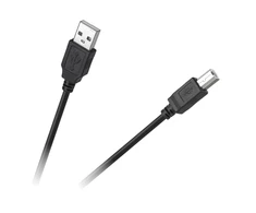 Cabletech Oem Spausdintuvo kabelis USB AB 1.8m - Juodas