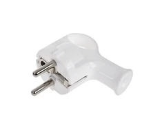Wtyczka Oem Kampinis kištukas su įžeminimu unischuko baltas WT-40
