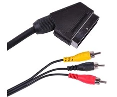 LP Audio laidas euro kabelis - 3 x rca 1,5 m